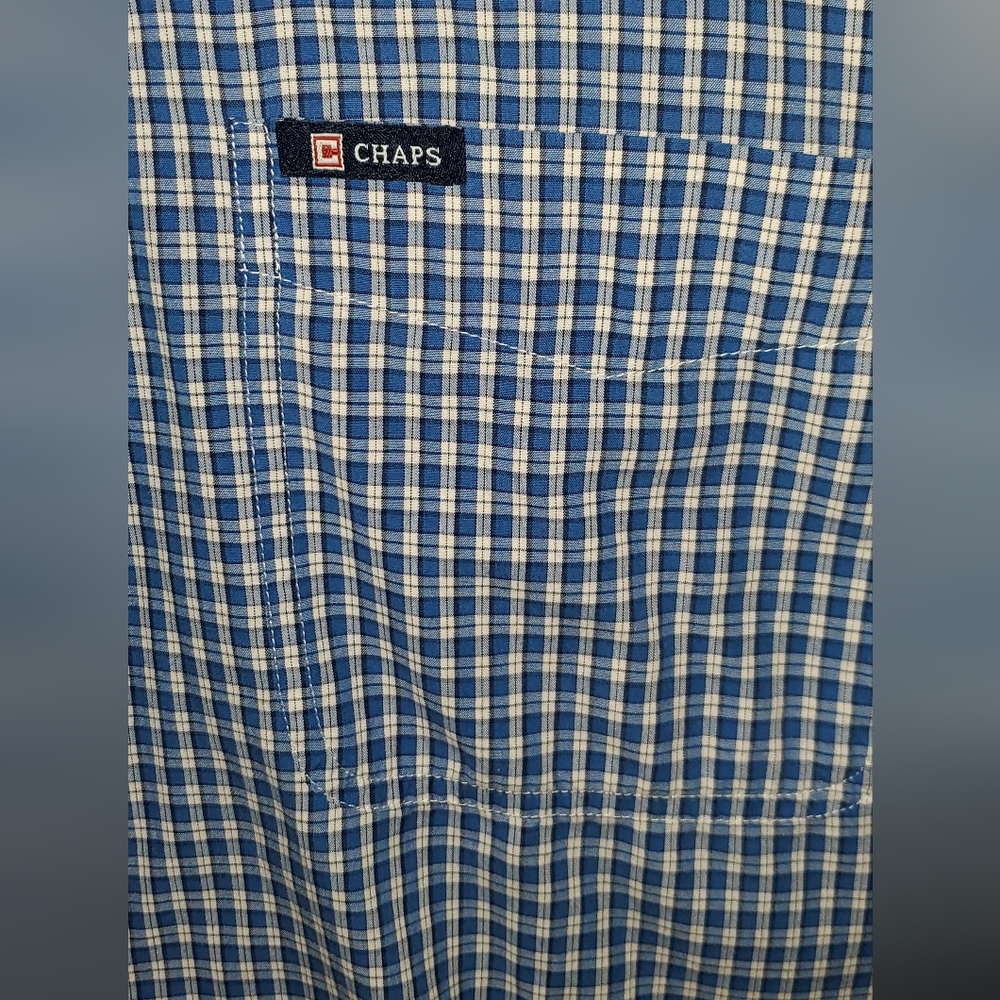 Chaps Long Sleeve Button Up